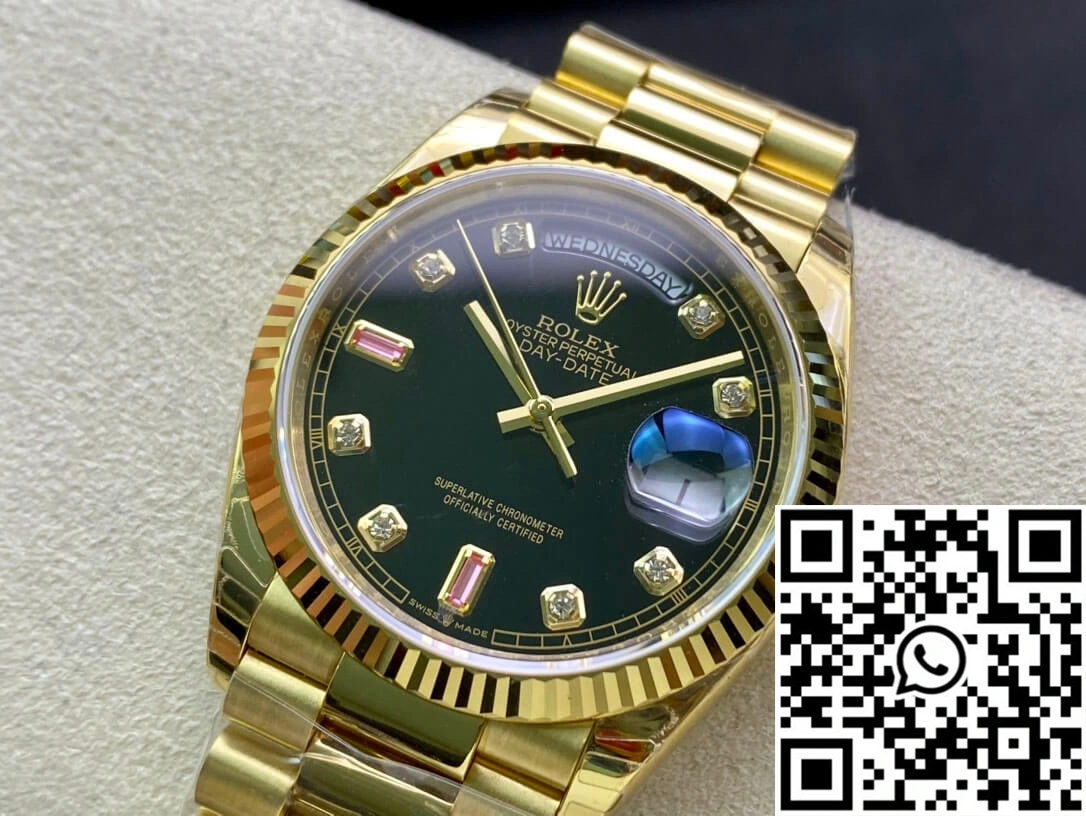 Rolex Day Date 118208 EW Factory Yellow Gold