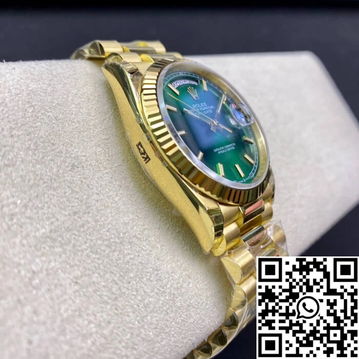 Rolex Day Date 118238 EW Factory Green Dial