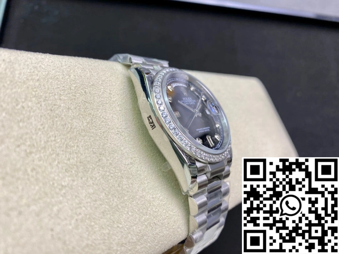 Rolex Day Date 118346 36MM EW Factory Diamond-set Bezel