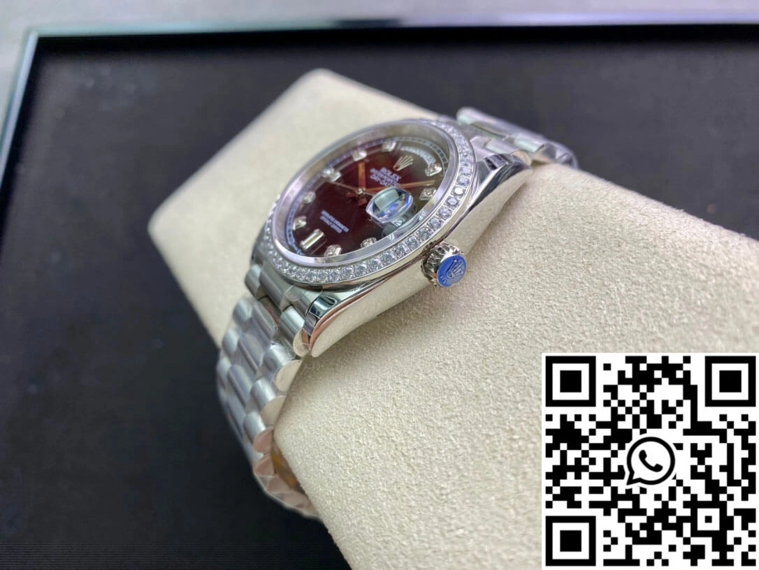 Rolex Day Date 118346 36MM EW Factory Diamond-set Bezel