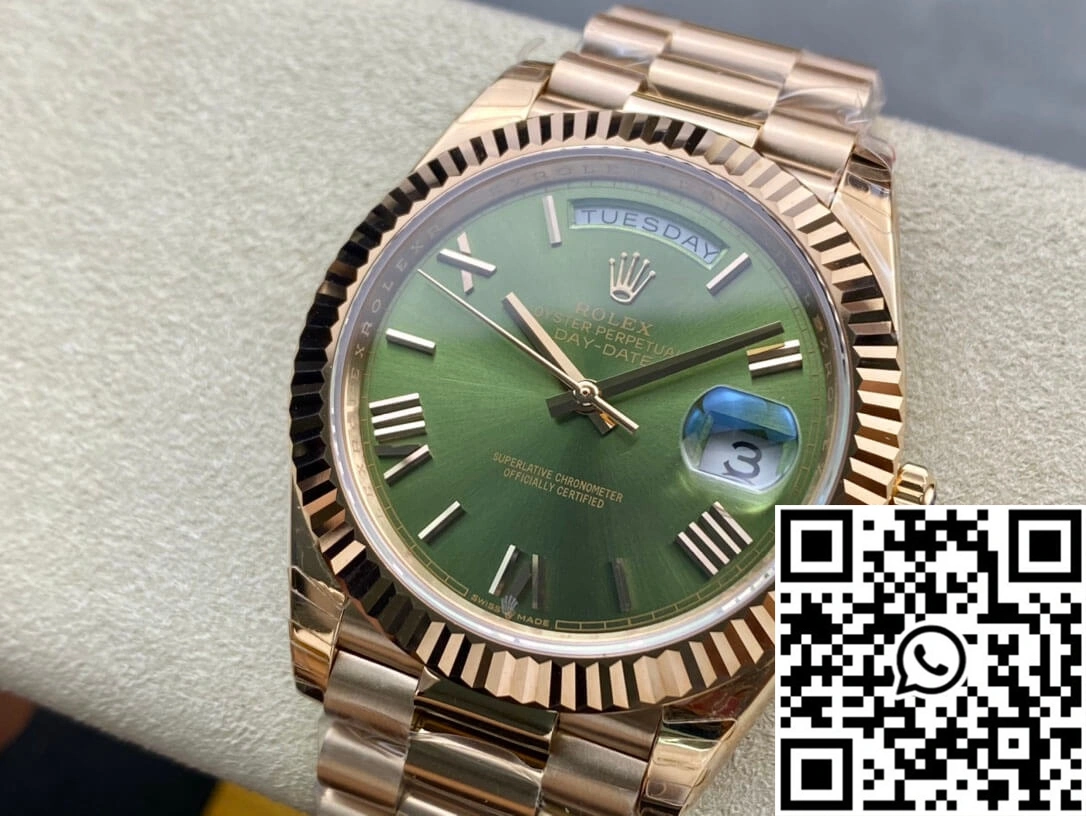 Rolex Day Date 228235 40mm EW Factory Green Dial