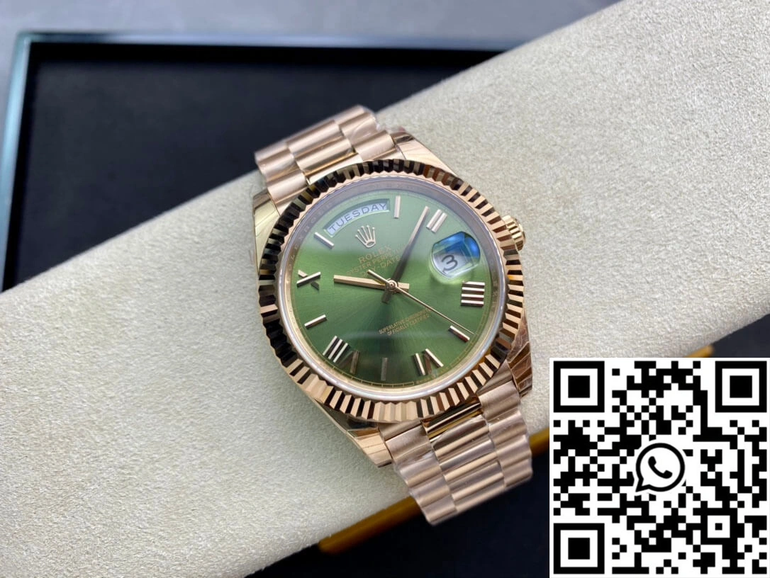 Rolex Day Date 228235 40mm EW Factory Green Dial