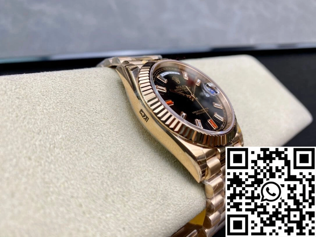 Rolex Day Date 40MM EW Factory Black Dial