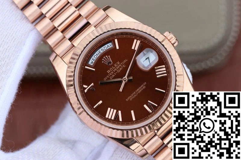 Rolex Day Date 40mm 228235 EW Factory Brown Dial