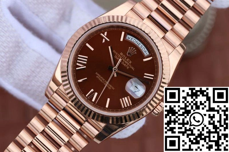 Rolex Day Date 40mm 228235 EW Factory Brown Dial