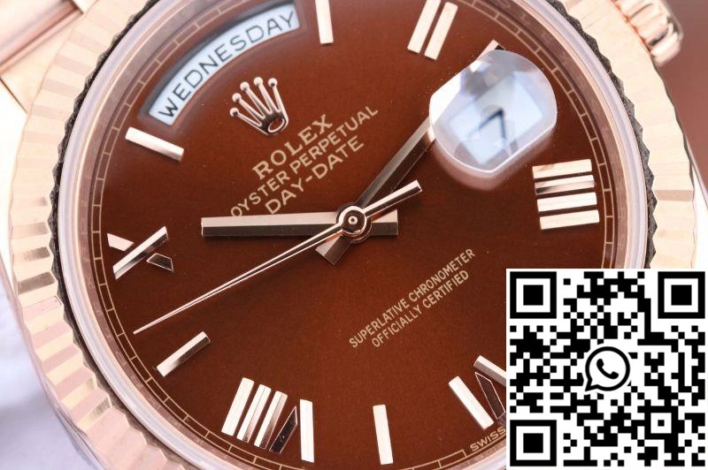 Rolex Day Date 40mm 228235 EW Factory Brown Dial