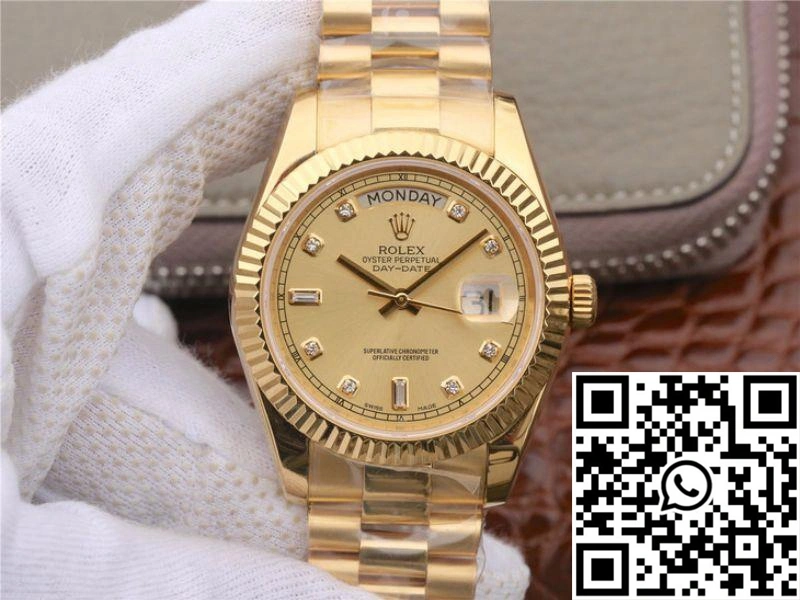 Rolex Day-Date II 218238 40MM EW Factory 18K Yellow Gold Dial