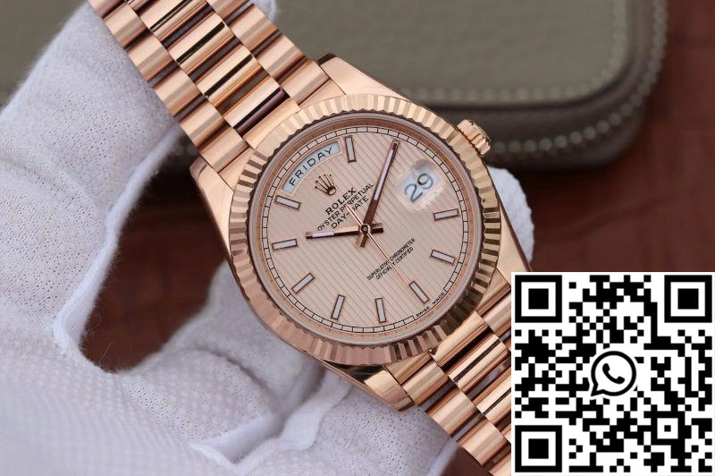 Rolex Day Date II 228235 40mm EW Factory Rosegold Dial