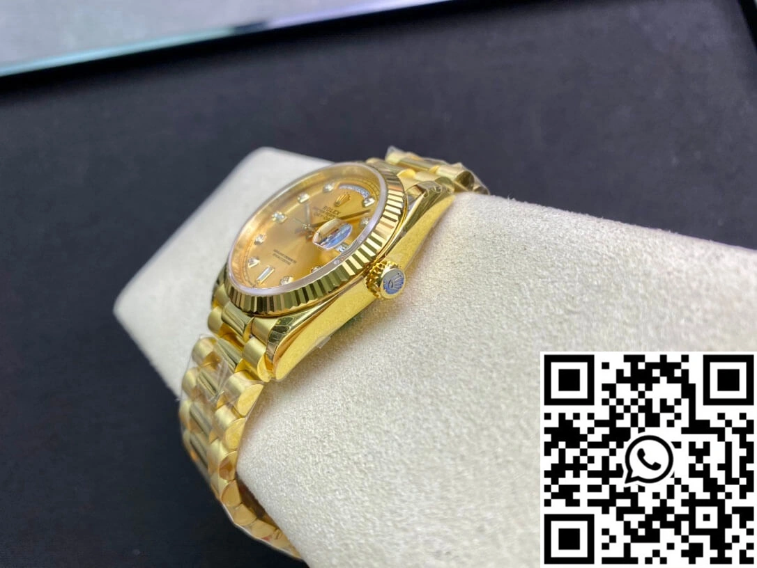 Rolex Day-Date M128238-0008 Yellow Gold EW Factory Champagne Dial