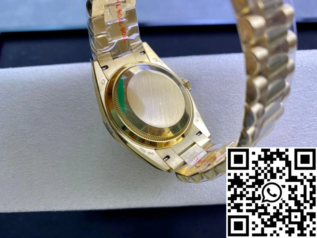 Rolex Day-Date M128238-0069 Yellow Gold EW Factory Gradual Green Dial