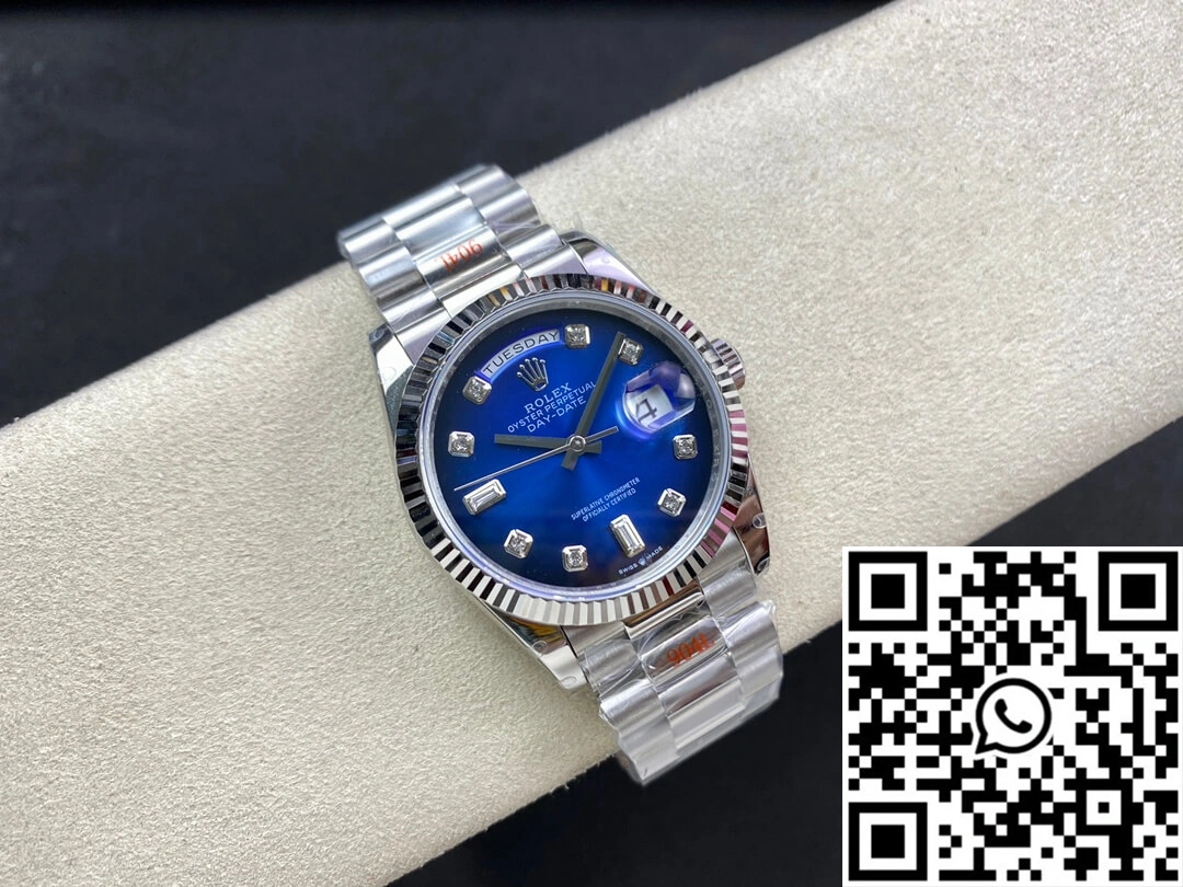 Rolex Day Date M128239-0023 36MM GM Factory Blue Dial