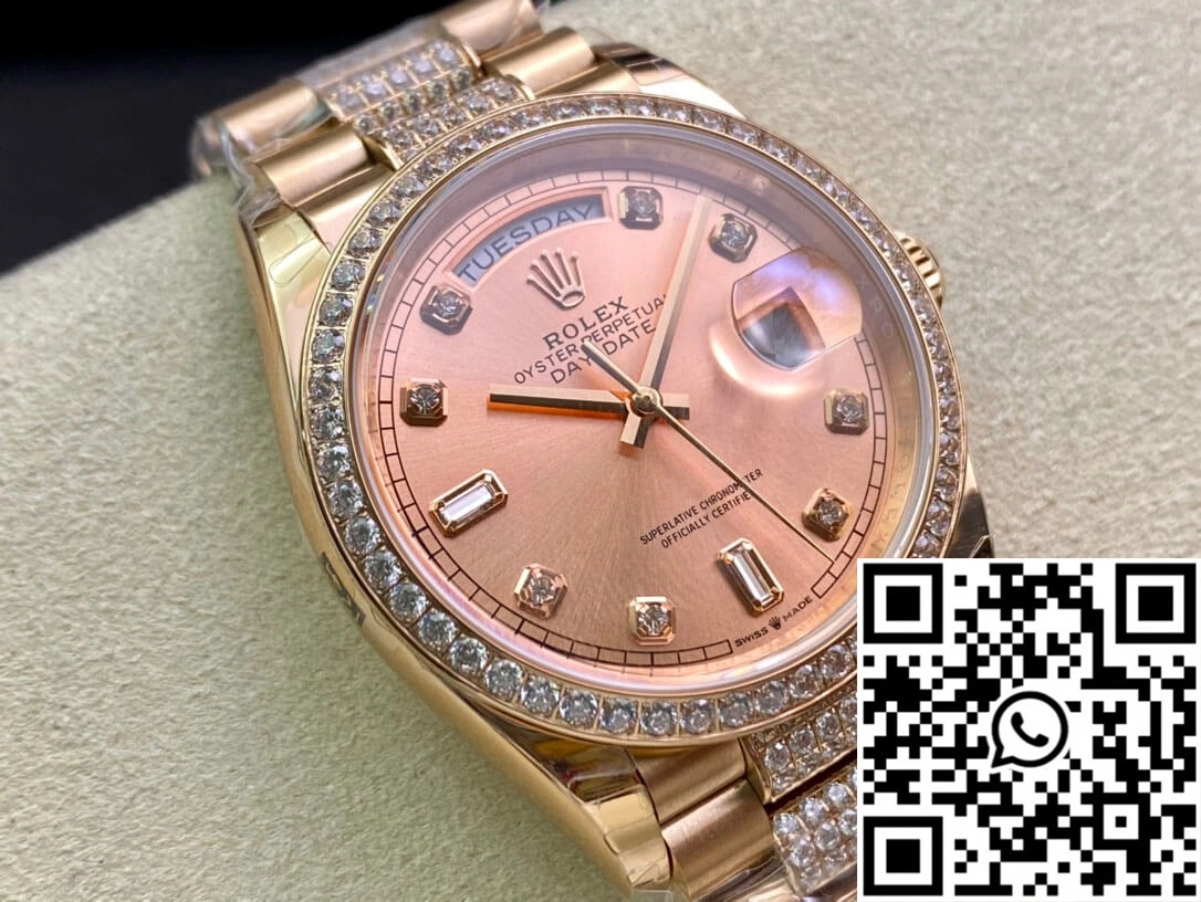 Rolex Day Date M128345RBR-0020 EW Factory Rose Gold