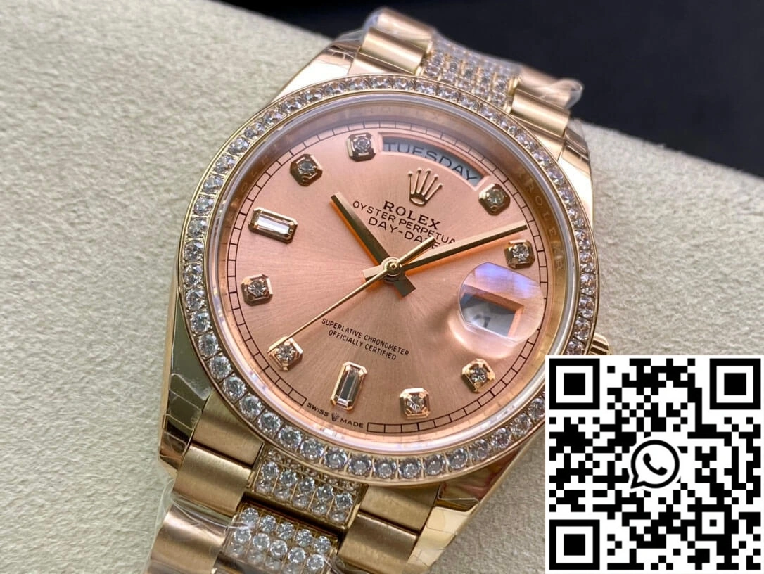 Rolex Day Date M128345RBR-0020 EW Factory Rose Gold