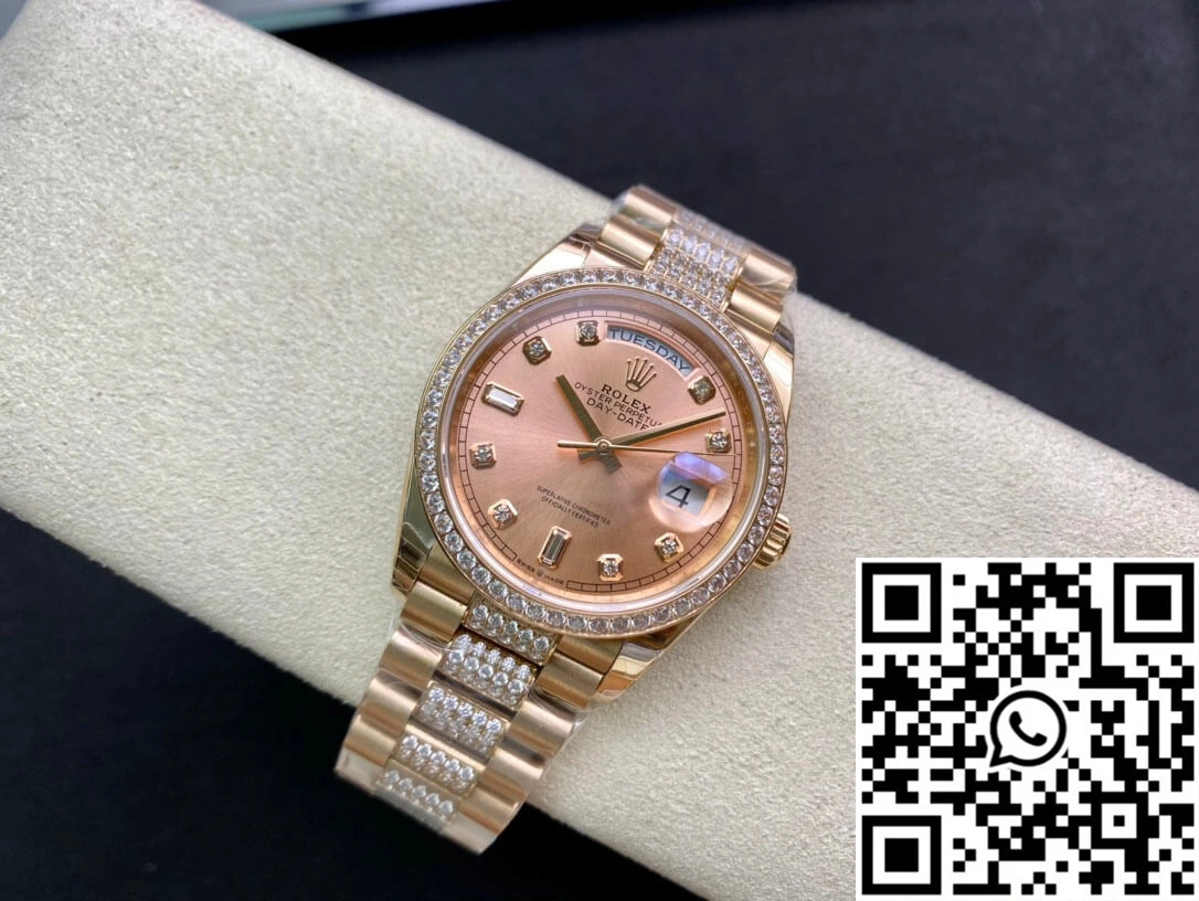 Rolex Day Date M128345RBR-0020 EW Factory Rose Gold