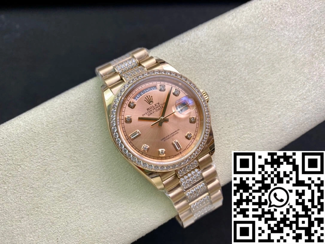 Rolex Day Date M128345RBR-0020 EW Factory Rose Gold
