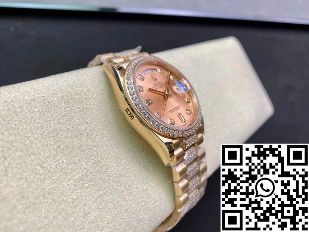 Rolex Day Date M128345RBR-0020 EW Factory Rose Gold