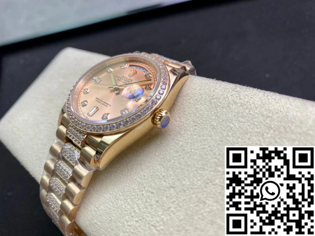 Rolex Day Date M128345RBR-0020 EW Factory Rose Gold