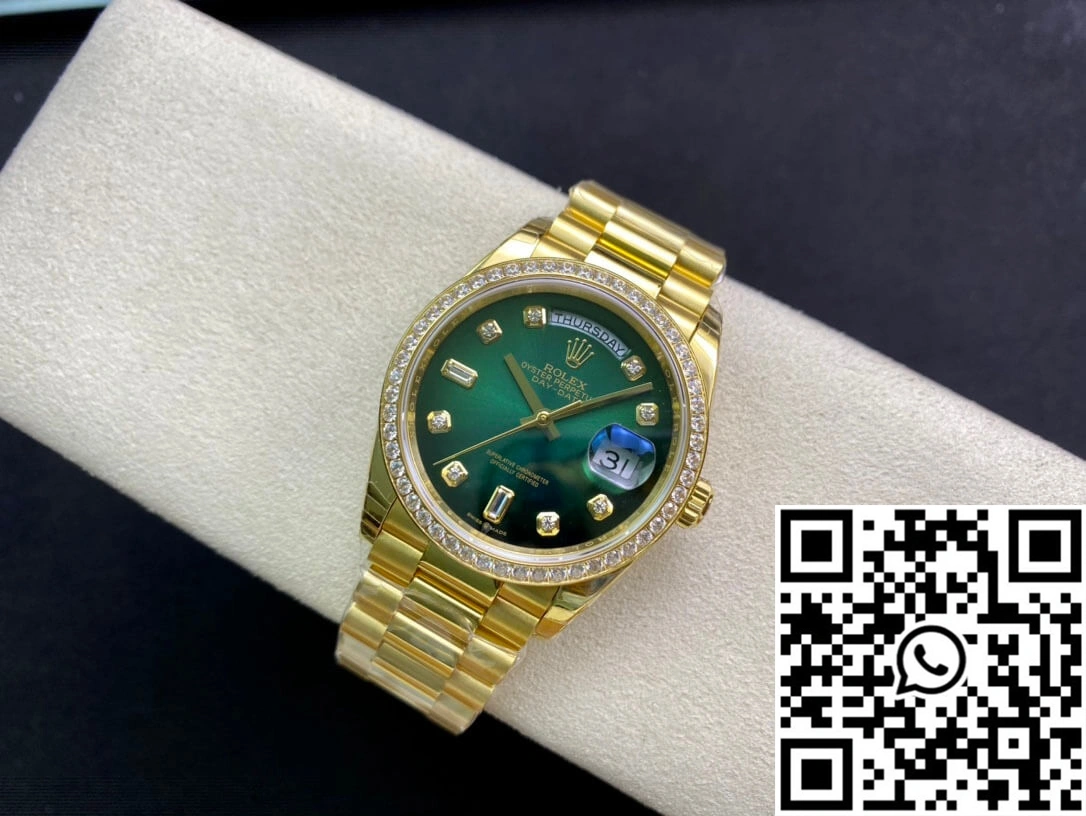 Rolex Day Date M128348RBR-0035 EW Factory Yellow Gold
