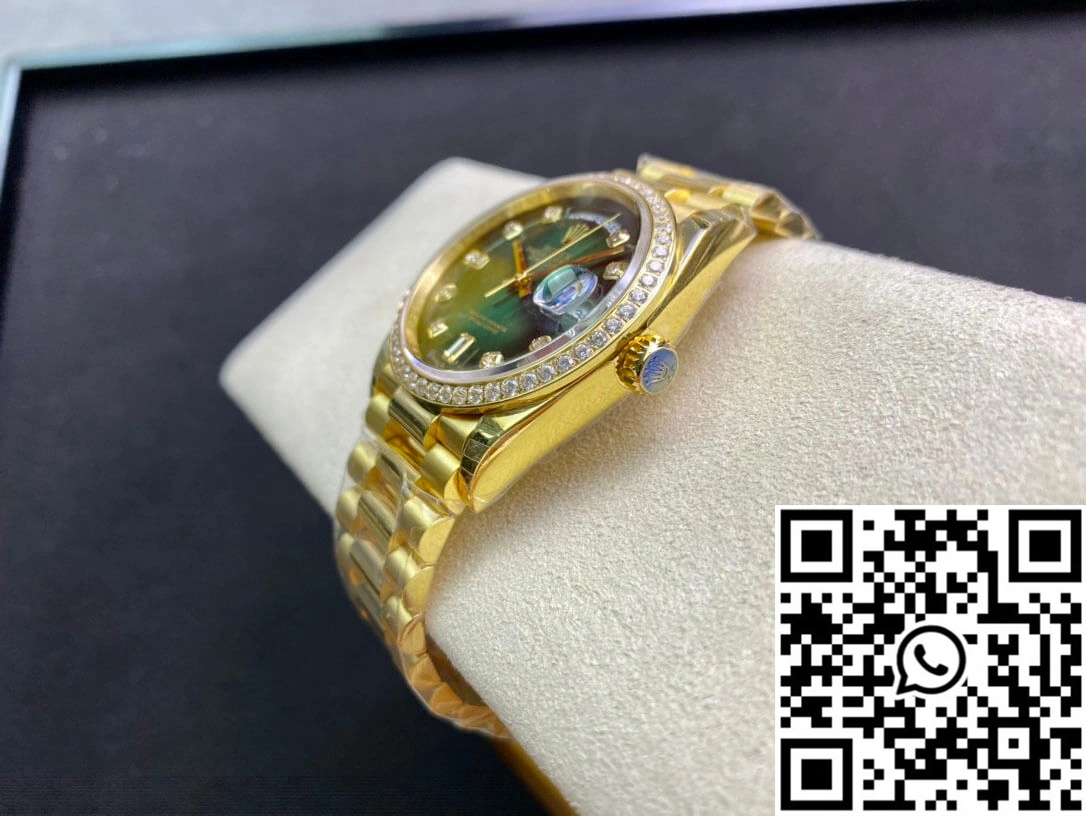 Rolex Day Date M128348RBR-0035 EW Factory Yellow Gold