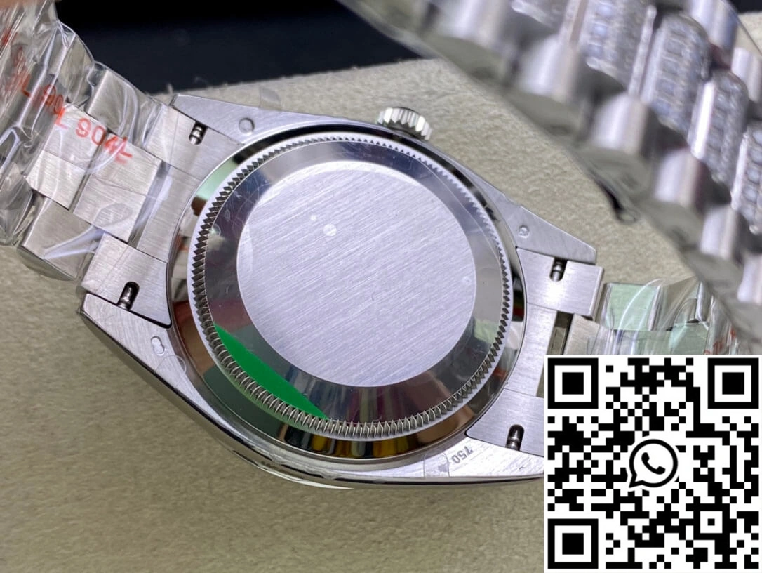 Rolex Day Date M128349RBR-0026 EW Factory Diamond-Set Bezel