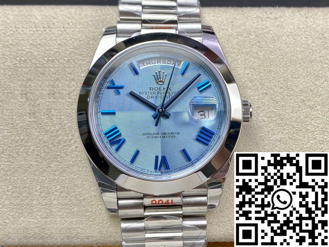 Rolex Day Date M228206-0001 EW Factory Blue Dial