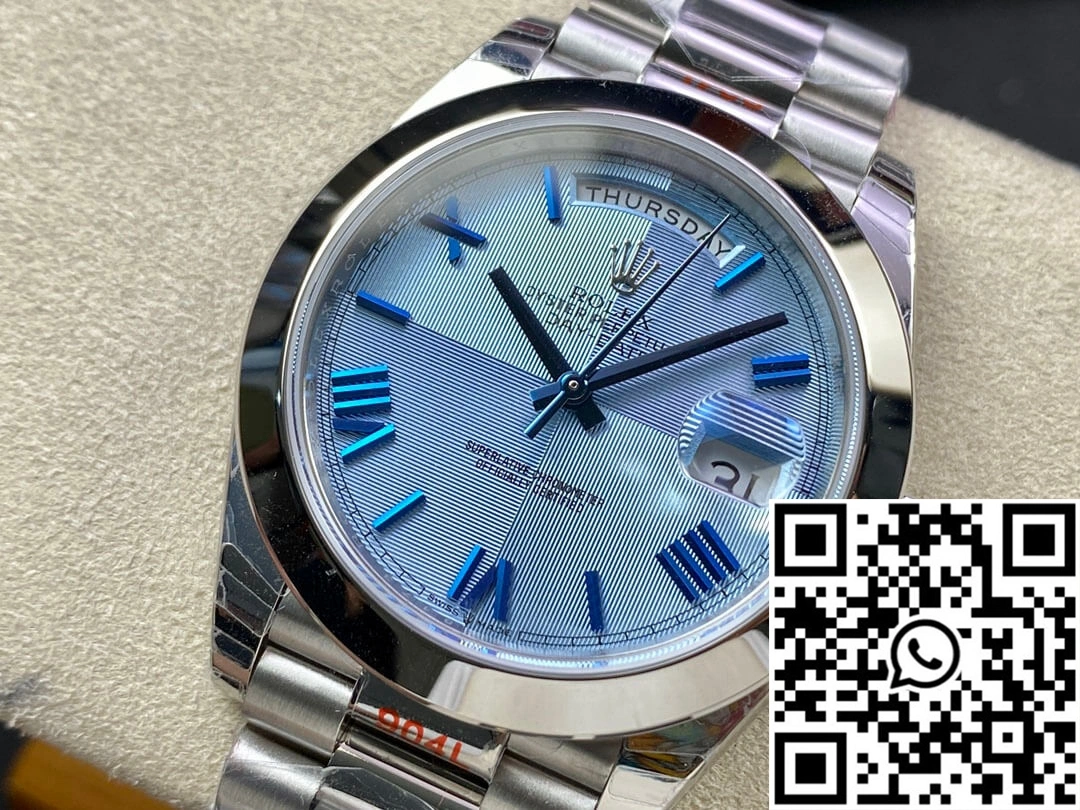 Rolex Day Date M228206-0001 EW Factory Blue Dial