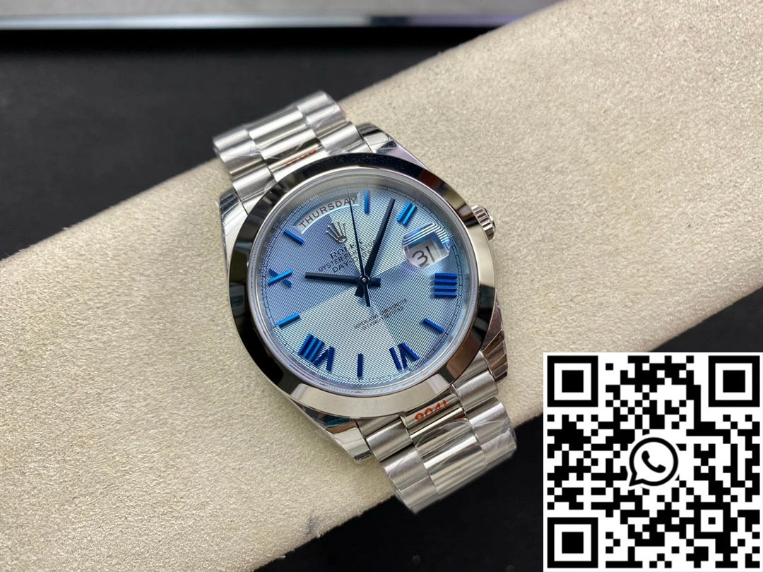 Rolex Day Date M228206-0001 EW Factory Blue Dial