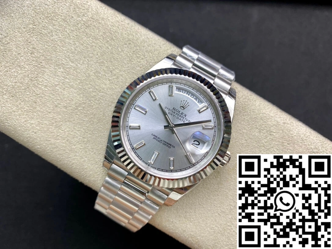 Rolex Day Date M228239-0003 EW Factory Silver Dial