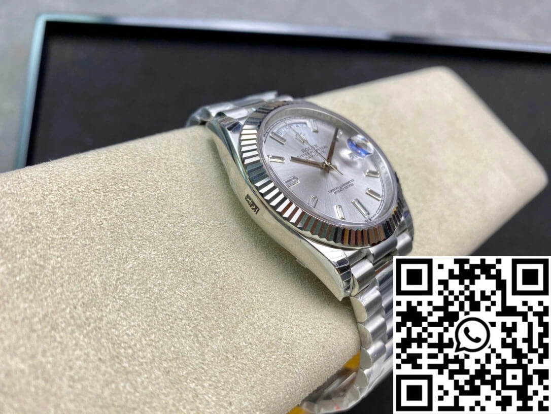 Rolex Day Date M228239-0003 EW Factory Silver Dial