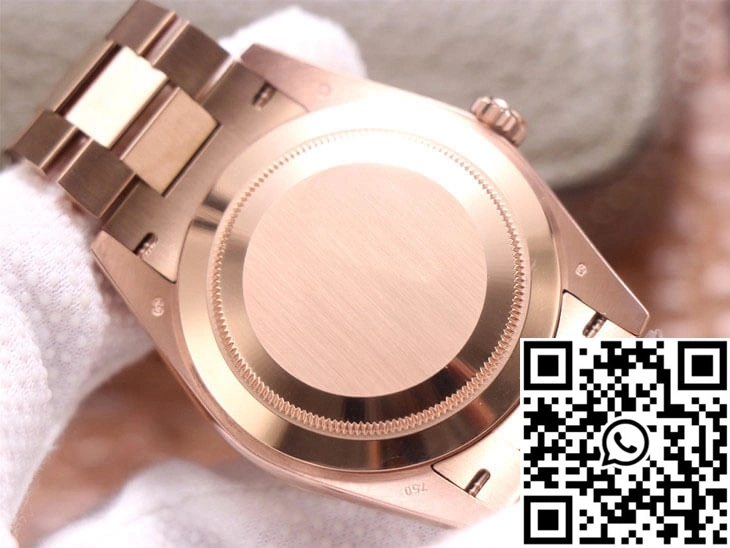 Rolex Day-Date M228345RBR-0006 EW Factory Diamond Chocolate Color Dial