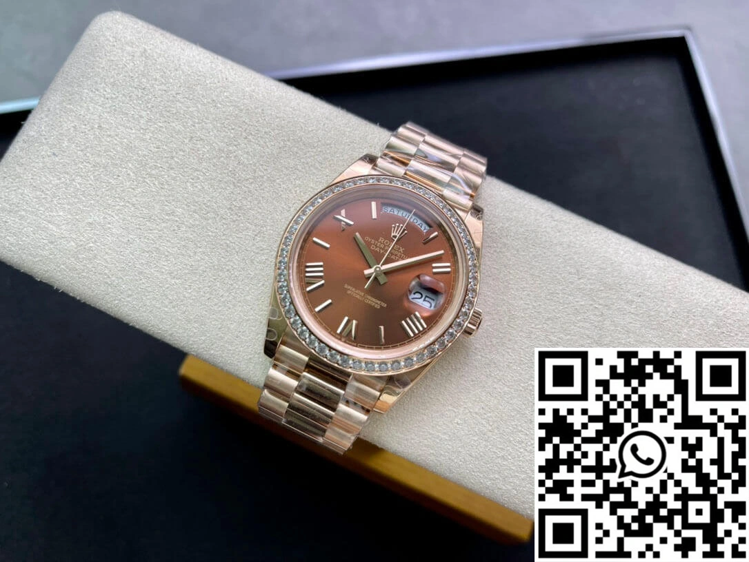 Rolex Day Date M228345RBR-0009 EW Factory Rose Gold