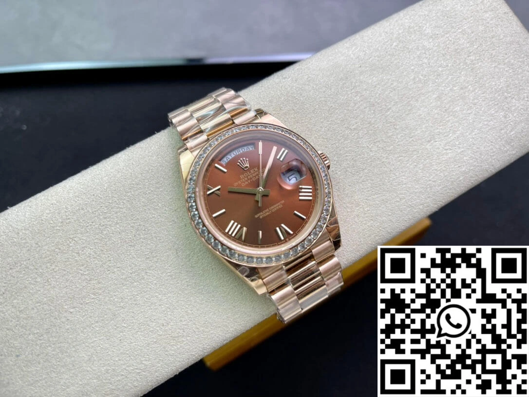 Rolex Day Date M228345RBR-0009 EW Factory Rose Gold