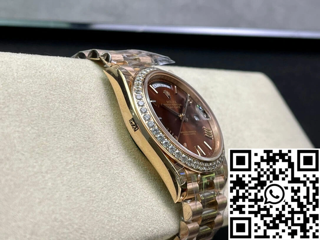 Rolex Day Date M228345RBR-0009 EW Factory Rose Gold