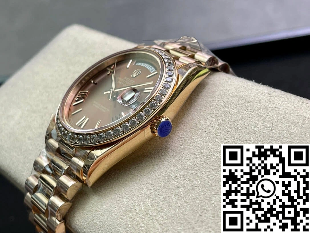 Rolex Day Date M228345RBR-0009 EW Factory Rose Gold