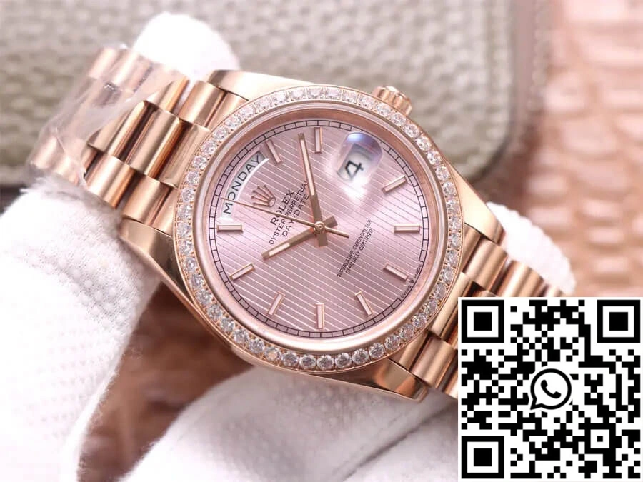 Rolex Day Date M228345RBR-0010 EW Factory Rose Gold