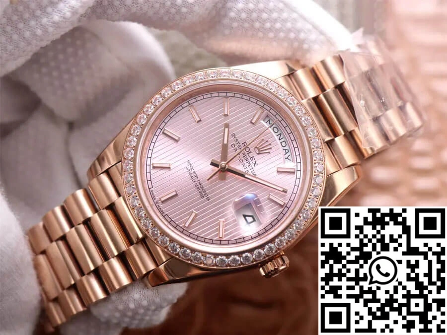 Rolex Day Date M228345RBR-0010 EW Factory Rose Gold