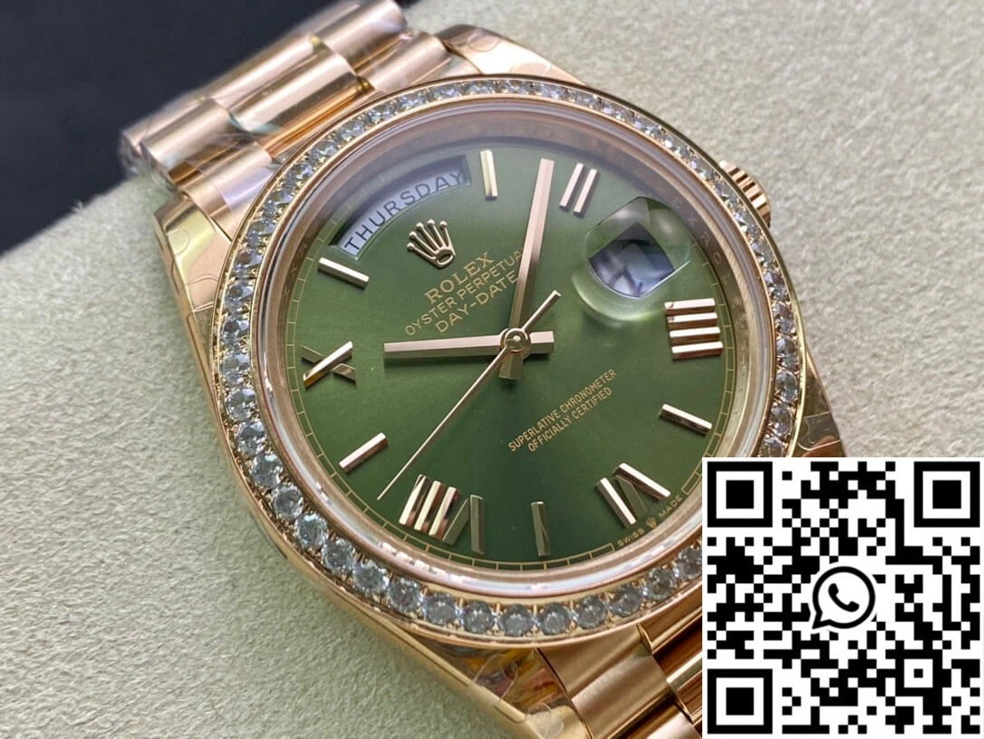 Rolex Day Date M228345RBR-0011 EW Factory Rose Gold