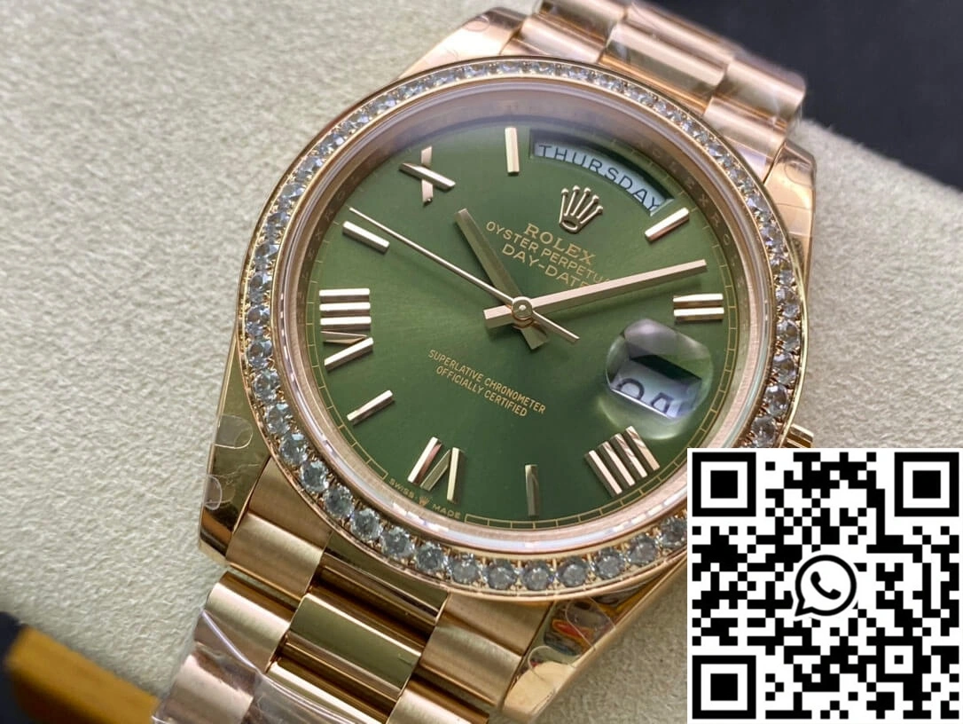 Rolex Day Date M228345RBR-0011 EW Factory Rose Gold