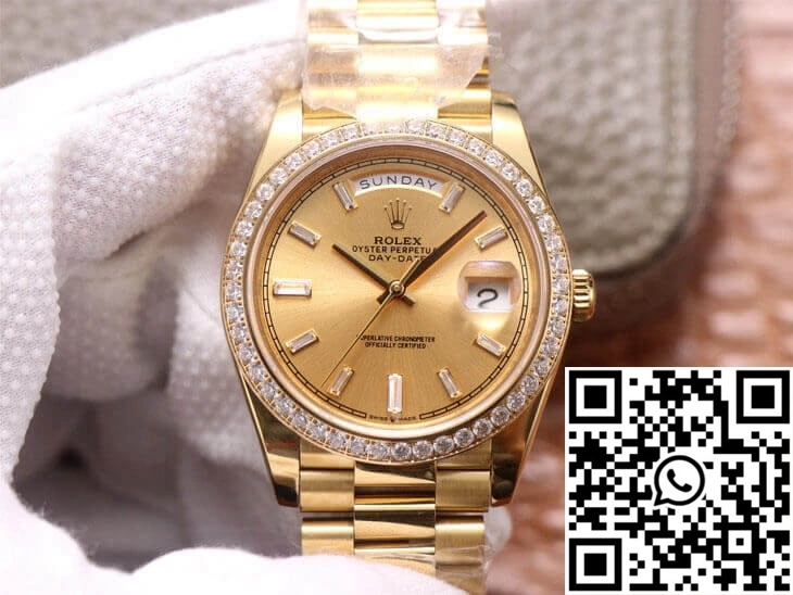 Rolex Day Date M228348RBR-0002 EW Factory 18ct Gold