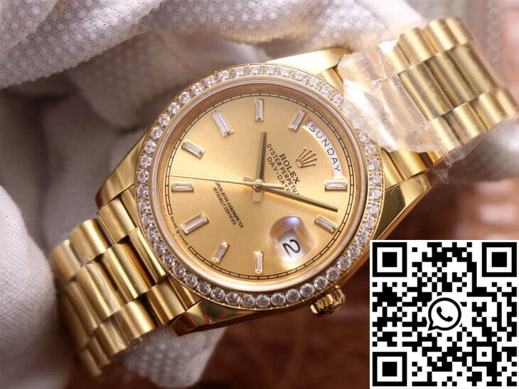 Rolex Day Date M228348RBR-0002 EW Factory 18ct Gold