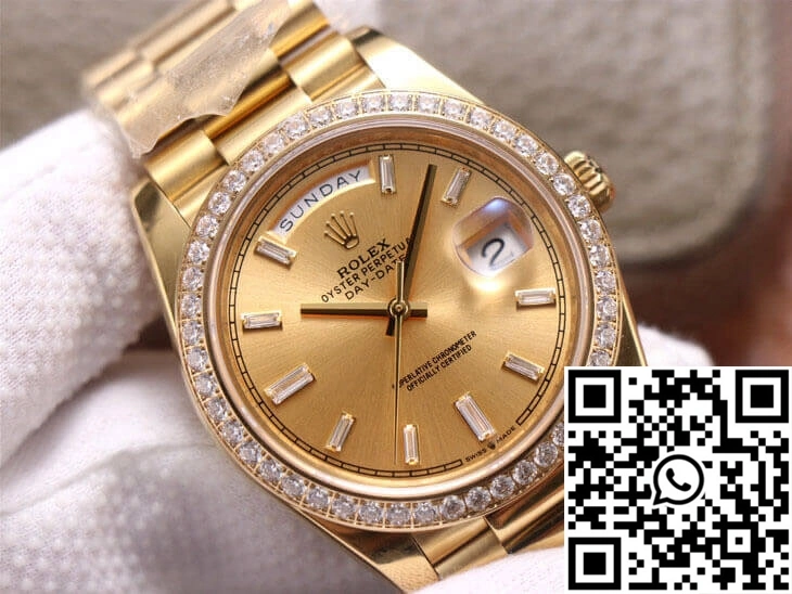 Rolex Day Date M228348RBR-0002 EW Factory 18ct Gold