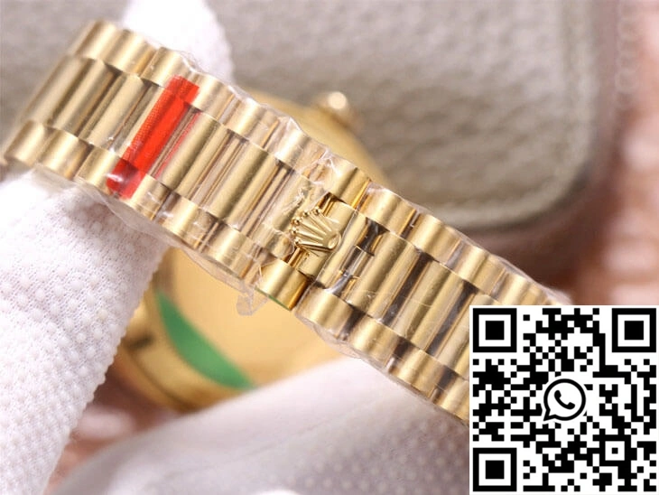 Rolex Day-Date M228348RBR-0005 EW Factory Silver Dial