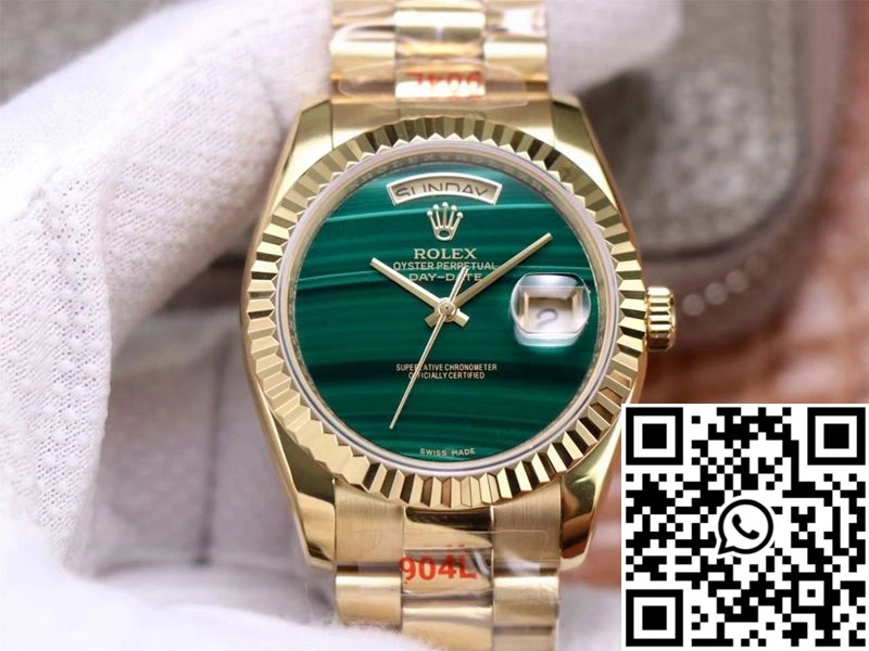 Rolex Day Date President 18238 Malachite Green Dial