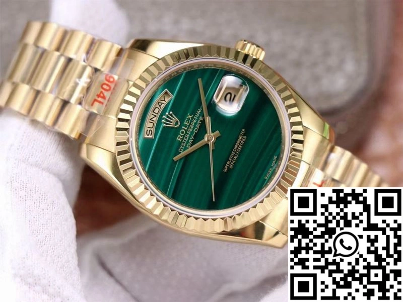 Rolex Day Date President 18238 Malachite Green Dial