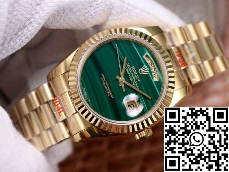 Rolex Day Date President 18238 Malachite Green Dial