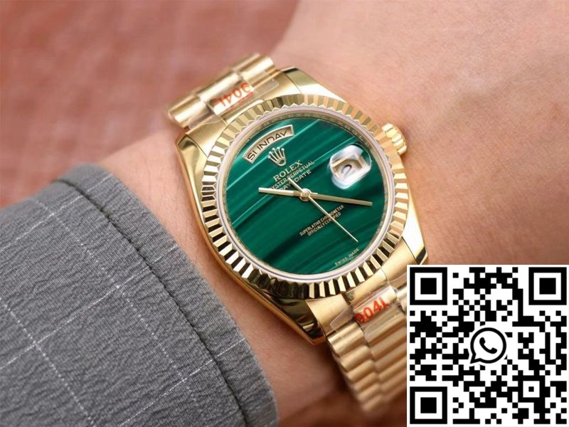 Rolex Day Date President 18238 Malachite Green Dial