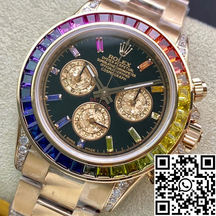 Rolex Daytona 116595 RBOW TW Factory Rose Gold