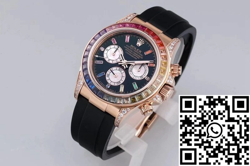 Rolex Daytona 116595RBOW BL Factory Rose Gold