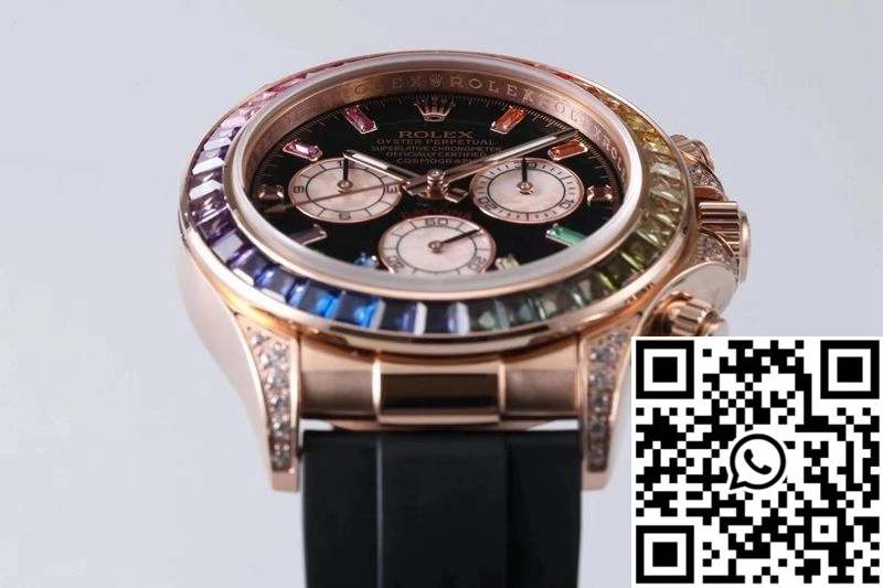 Rolex Daytona 116595RBOW BL Factory Rose Gold