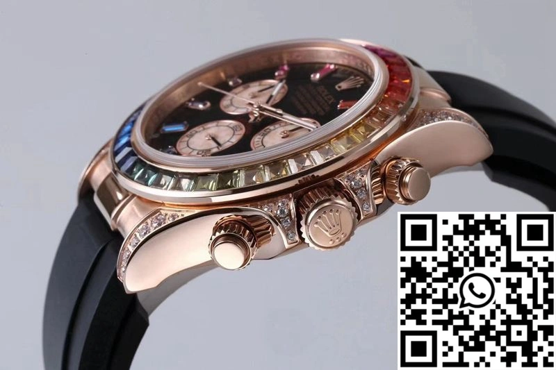 Rolex Daytona 116595RBOW BL Factory Rose Gold